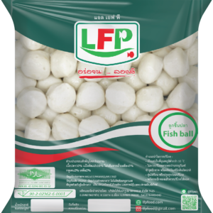 ลูกชิ้นปลากลาง เขียว